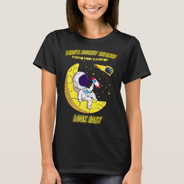 Camiseta Aterrizaje por luna (Anverso)