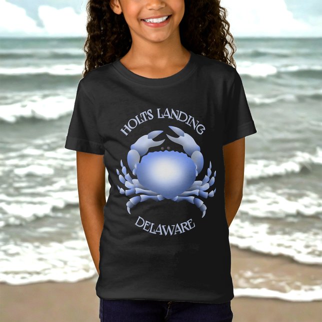 Camiseta Aterrizar con el cangrejo azul (Subido por el creador)