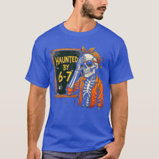Camiseta Aterrorizado por 67 divertido espeluznante profeso