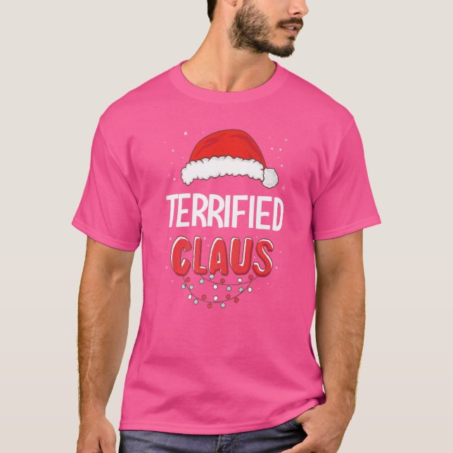 Camiseta Aterrorizados Navidades de Santa Claus coincidiend (Anverso)