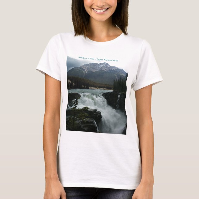 Camiseta Athabasca baja parque nacional de jaspe (Anverso)