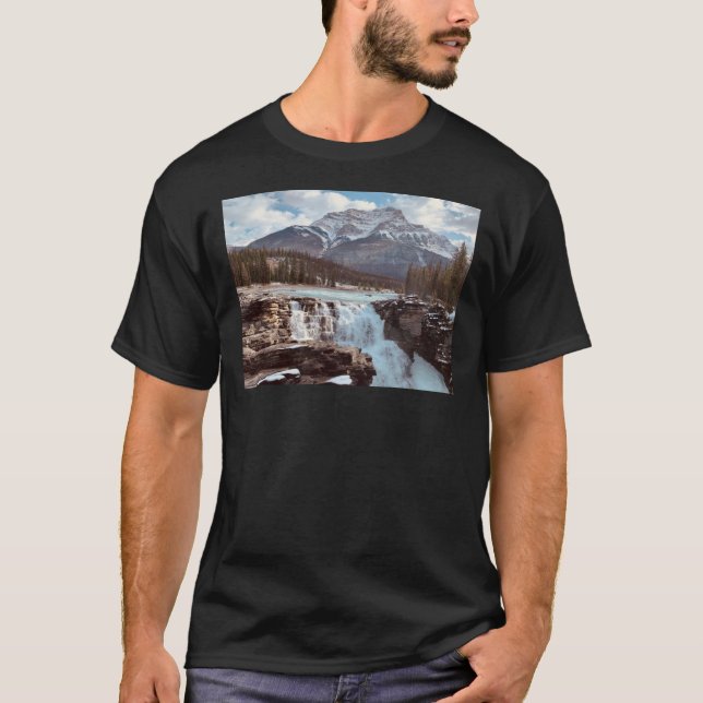 Camiseta Athabasca Falls Premium T-Shirt (Anverso)