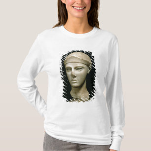 Camiseta Athena de Aegina, llevando un casco, jefe de a