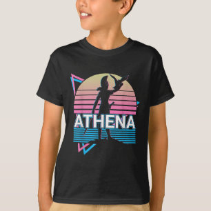 Camiseta Athena Diosa Griega De Sabiduría Y Guerra