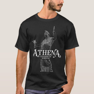 Camiseta Athena Goddess of Wisdom Mythology