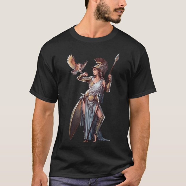 Camiseta Athena Greek Goddess  (Anverso)