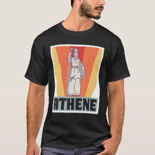 Camiseta Athene Grecia Dios Mitología griega Antigua Grecia