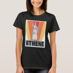 Camiseta Athene Grecia Dios Mitología griega Antigua Grecia