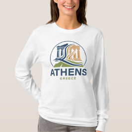 Camiseta Athens Greece Acropolis Parthenon