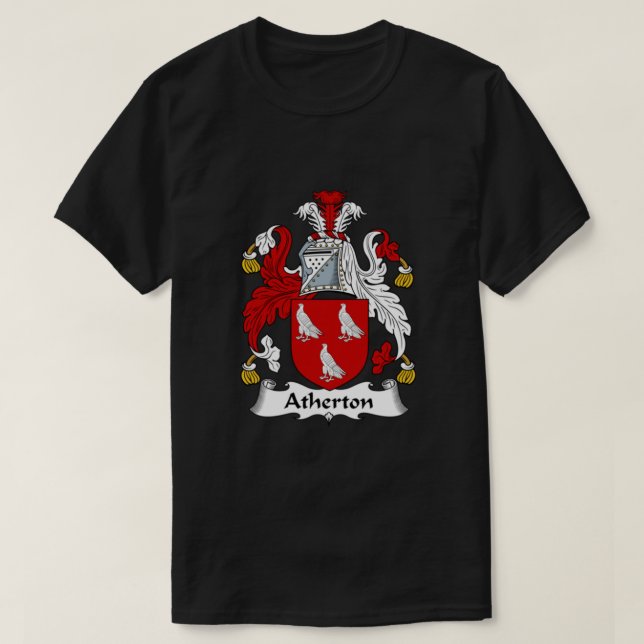 Camiseta Atherton Coat of Arms - Family Crest Shirt Essenti (Diseño del anverso)