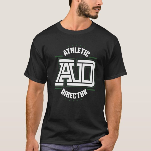 Camiseta Athletic Director AD Administrator Apparel  (Anverso)