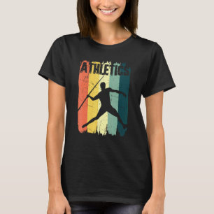 Camiseta Athletics Sports Retro Vintage Javelin Throw