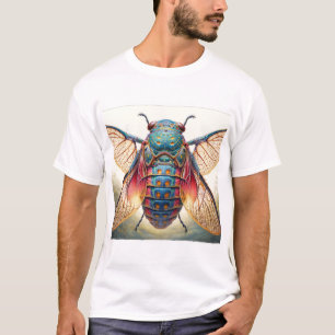 Camiseta Athous Insect Dorsal View 170624IREF101 - Watercol
