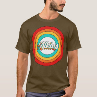 Camiseta Atkins Nombre Shirt Vintage Atkins Circle