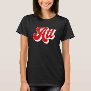 Camiseta Atl Atlanta Guay Retro Vintage GA Gift