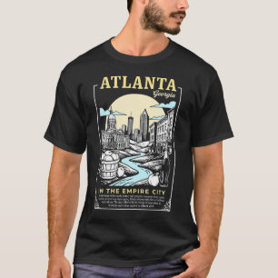 Camiseta Atlanta Ciudad Georgia En La Ciudad Del Imperio