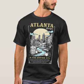 Camiseta Atlanta Ciudad Georgia En La Ciudad Del Imperio