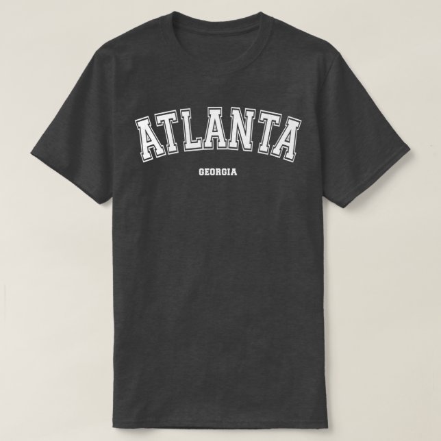 Camiseta Atlanta Georgia (Diseño del anverso)