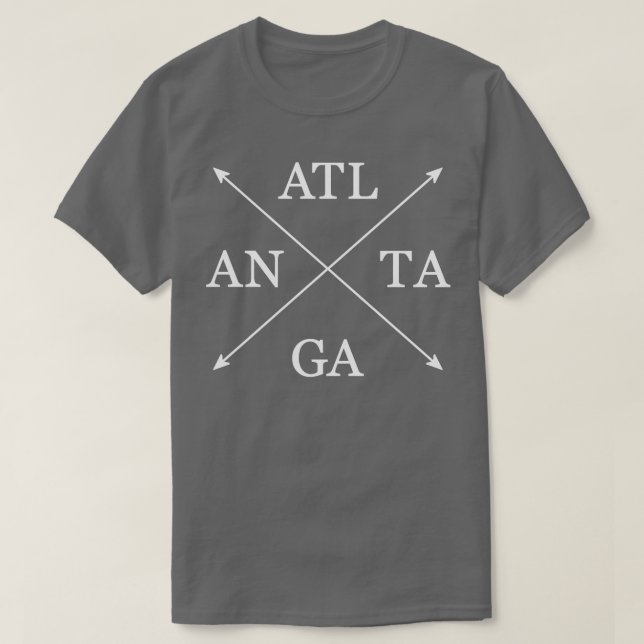 Camiseta Atlanta Georgia (Diseño del anverso)