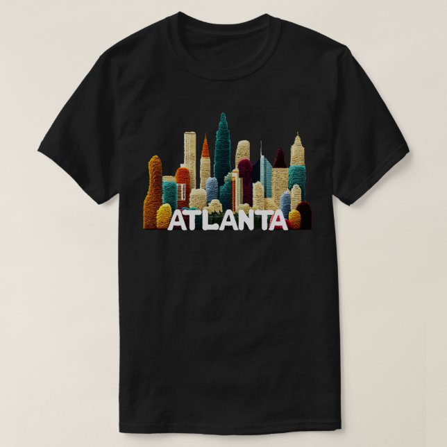 Camiseta Atlanta Georgia (Diseño del anverso)