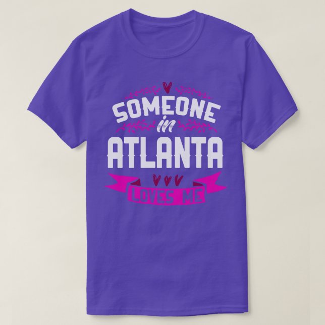 Camiseta Atlanta Georgia City (Diseño del anverso)