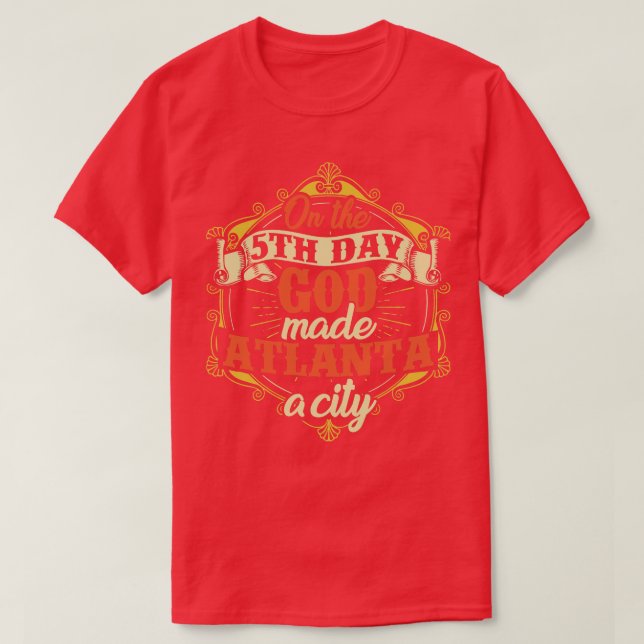 Camiseta Atlanta Georgia City 2 (Diseño del anverso)