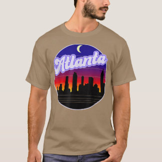 Camiseta Atlanta, Georgia Cityscape Skyline at Night