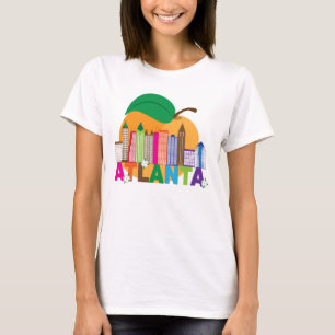 Camiseta Atlanta, Georgia   Esquina de Peach