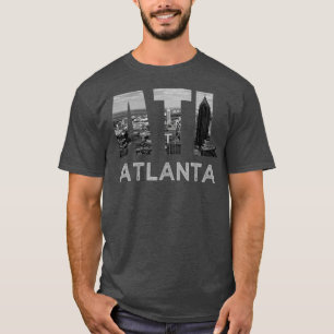 Camiseta Atlanta Georgia Skyline Cityscape Downtown