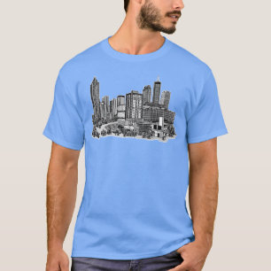 Camiseta Atlanta Georgia Skyline TShirt