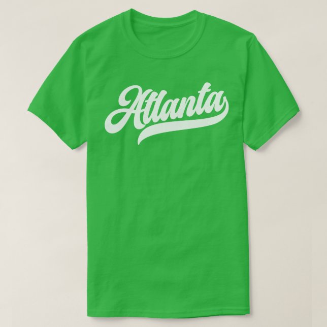 Camiseta Atlanta Retro Atlanta Hawks (Diseño del anverso)
