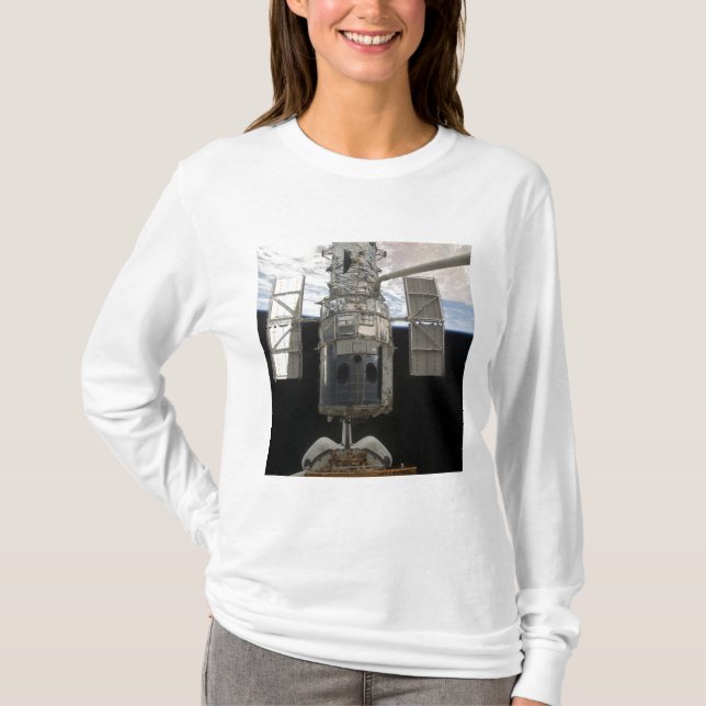 Camiseta Atlante del transbordador espacial Hubble Space Te (Anverso)