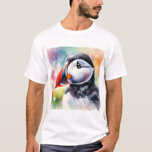 Camiseta Atlantic Puffin 010824AREF118 - Watercolor