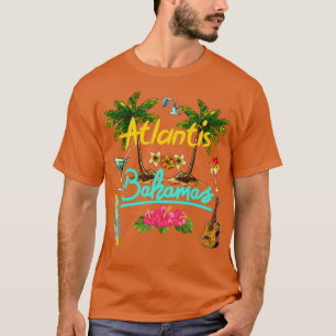 Camiseta Atlantis Bahamas Beach Summer Palm