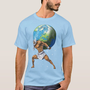 Camiseta Atlas de Dios de la mitología griega