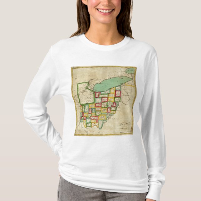 Camiseta Atlas de Ohio (Anverso)