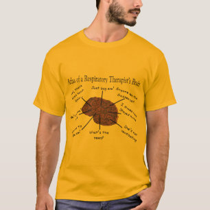 Camiseta Atlas de un cerebro II del terapeuta respiratorio