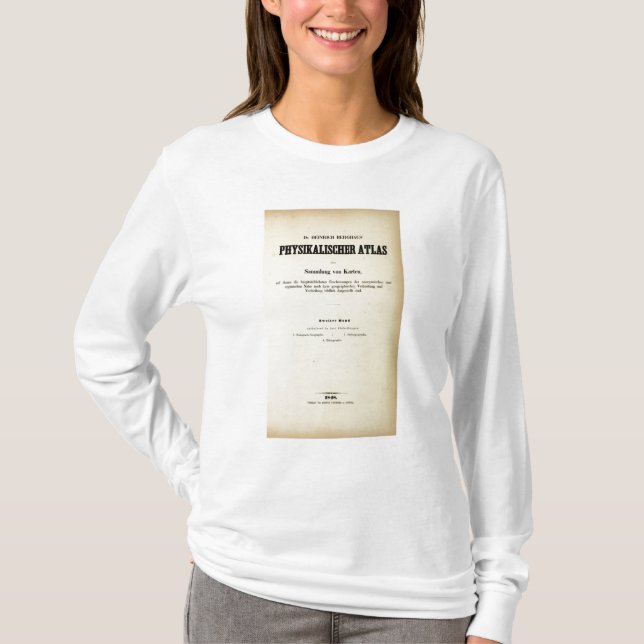 Camiseta Atlas físico v 2 de la página de título (Anverso)