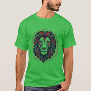 Camiseta Atlas Lion Camisa Cabeza de León Marroq