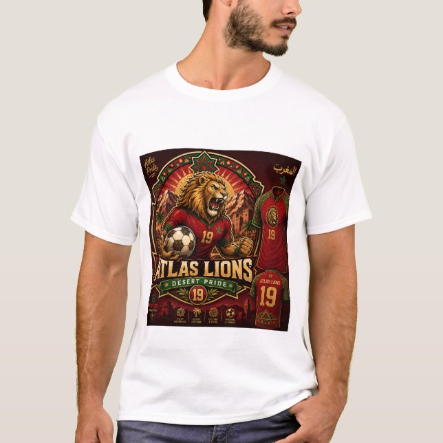 Camiseta Atlas Lions (Anverso)