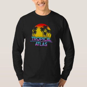 Camiseta Atlas Michigan Funny Irónico Clima