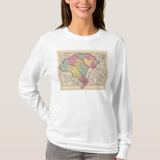 Camiseta Atlas topográfico de los condados 2 de Maryland