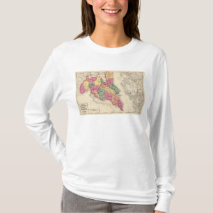 Camiseta Atlas topográfico de los condados 6 de Maryland