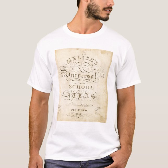 Camiseta atlas universal de la escuela (Anverso)