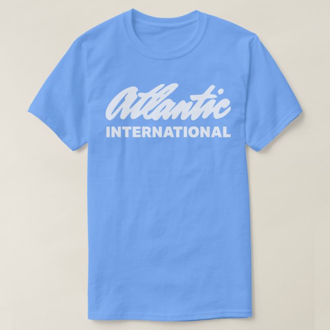Camiseta Atlc International Airlines (Diseño del anverso)