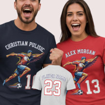 Atleta Águila Fútbol USA Equipo Nacional Patriótic