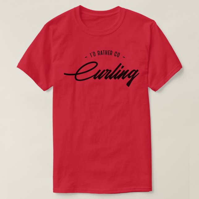 Camiseta Atleta curling Esencial TShirt Classic (Diseño del anverso)
