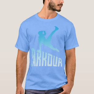Camiseta Atleta de carreras libres Parkour Freerunner