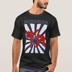Camiseta Atleta de entrenamiento marcial de bailarín Capoei