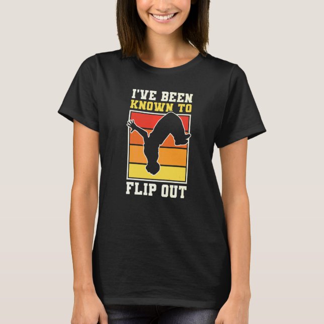 Camiseta Atleta de Parkour Freerunning Traceur IVe B (Anverso)